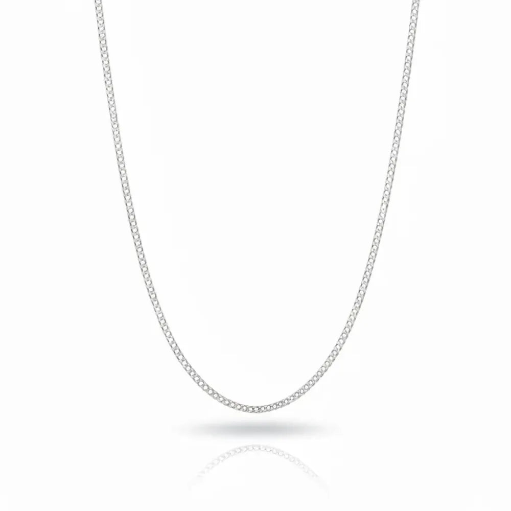 Corrente Masculina de Prata 925 Grumet 2mm 60cm