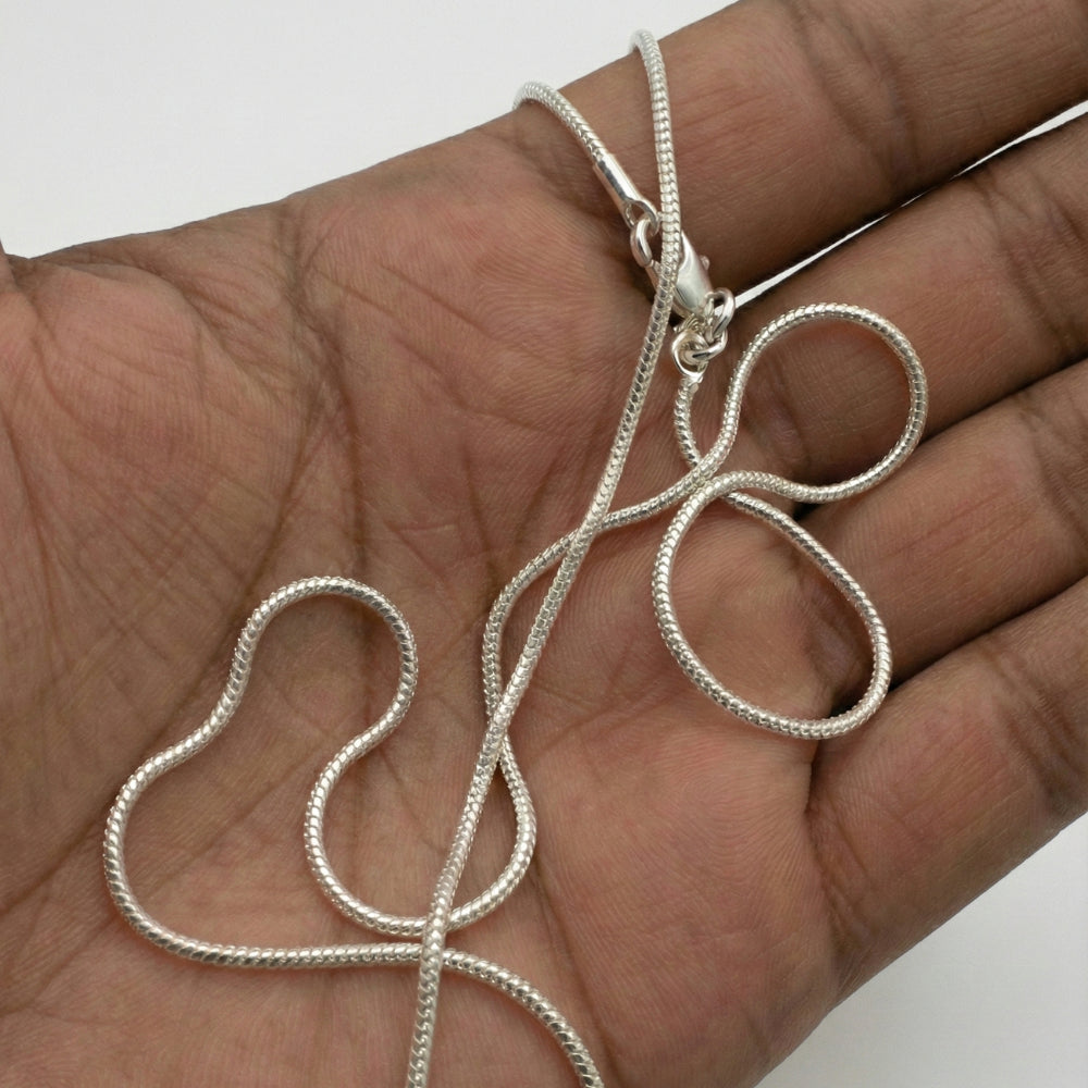 Corrente Masculina de Prata 925 Rabo de Rato