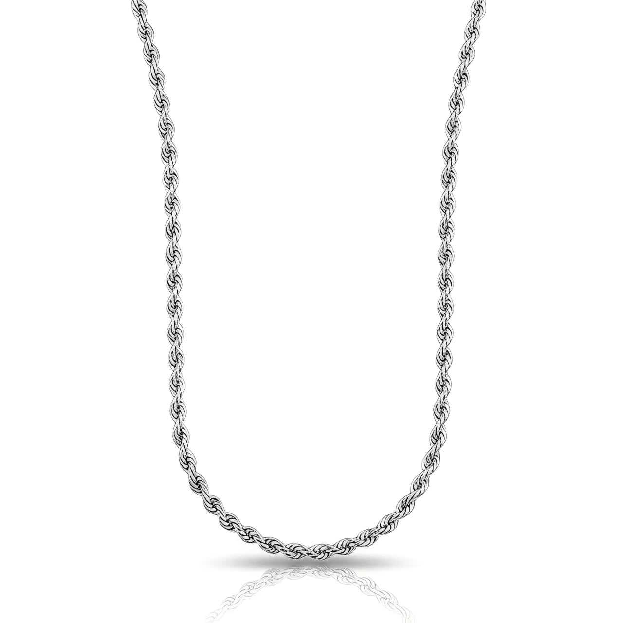 Corrente Masculina de Prata 925 Modelo Baiano