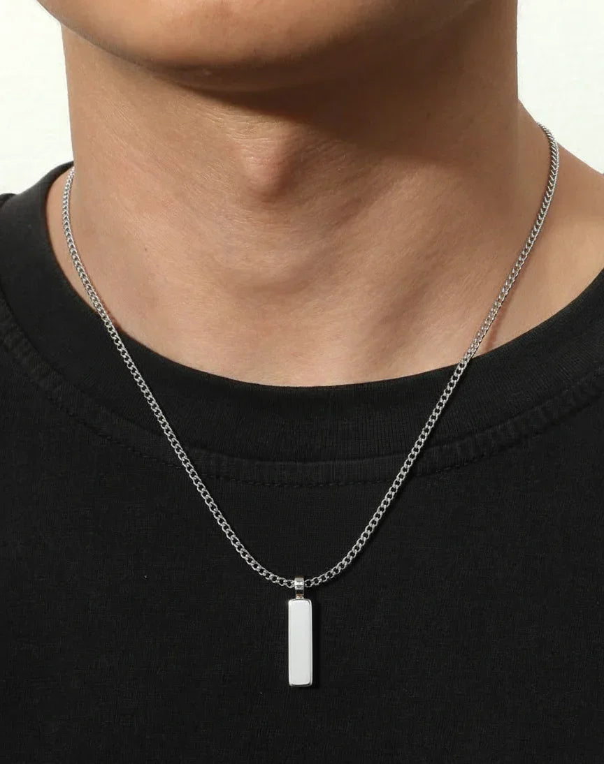 Corrente Specter masculina em prata 925