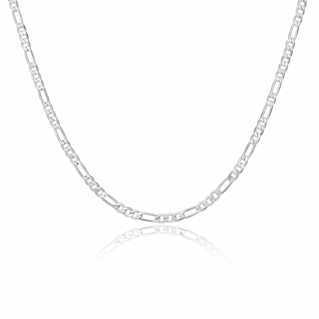 Corrente movement masculina em prata 925