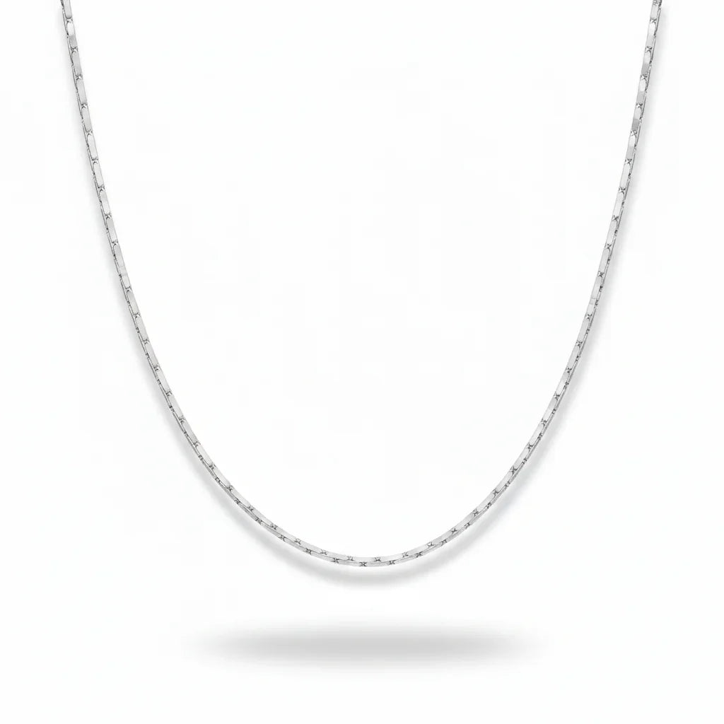 Corrente Strike masculina em prata 925