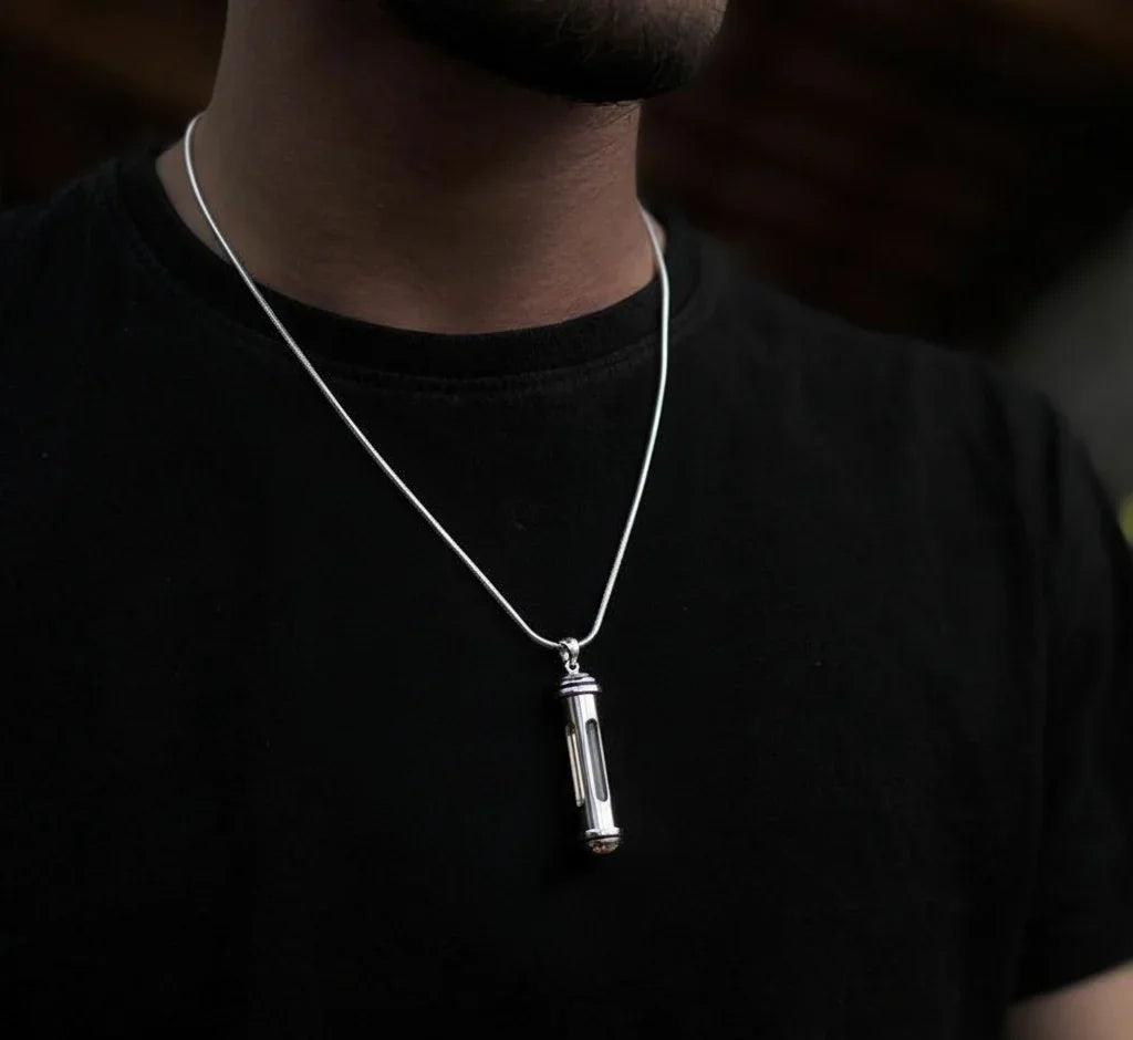 Corrente Titan masculina em prata 925