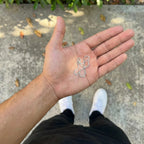 Pulseira Masculina de Prata 925 Grumet 2mm 21cm