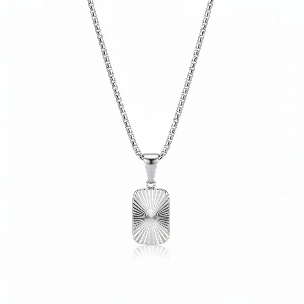 Corrente Axis masculina em prata 925